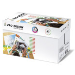Papier ksero PRO-DESIGN FSC, satynowany, klasa A++, A3, 168CIE, 250gsm, 125 ark.