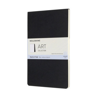 Art Sketch Pad Album MOLESKINE L (13x21 cm), 48 stron, czarny