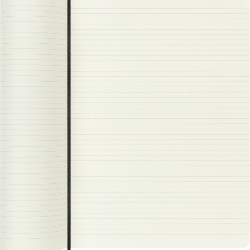 Notes MOLESKINE Classic A4 (21x29,7 cm) w linie, miękka oprawa, 192 strony, czarny