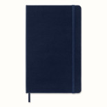 Notes MOLESKINE Classic L (13x21 cm) w kropki, twarda oprawa, sapphire blue, 240 stron, niebieski