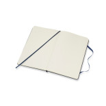 Notes MOLESKINE Classic L (13x21 cm) w kropki, twarda oprawa, sapphire blue, 240 stron, niebieski