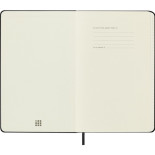 Notes MOLESKINE Classic L (13x21cm) w kratkę, twarda oprawa, 240 stron, czarny