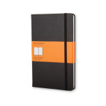 Notes MOLESKINE Classic L (13x21cm) w linie, twarda oprawa, 240 stron, czarny