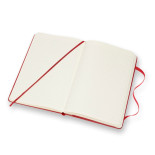 Notes MOLESKINE Classic L (13x21cm) w linie, twarda oprawa, 240 stron, czerwony