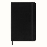 Notes MOLESKINE Classic M (11,5x18 cm) w linie, twarda oprawa, 208 stron, czarny