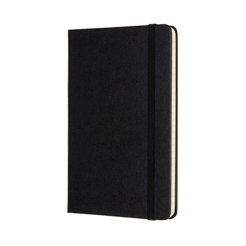 Notes MOLESKINE Classic M (11,5x18 cm) w linie, twarda oprawa, 208 stron, czarny