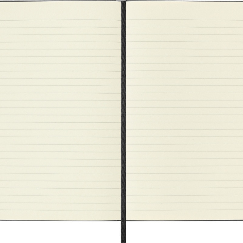 Notes MOLESKINE Classic M (11,5x18 cm) w linie, twarda oprawa, 208 stron, czarny