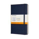 Notes MOLESKINE Classic M (11,5x18 cm) w linie, twarda oprawa, sapphire blue, 208 stron, niebieski