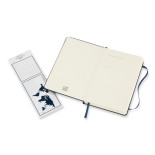 Notes MOLESKINE Classic P (9x14 cm) w linie, twarda oprawa, sapphire blue, 192 strony, niebieski