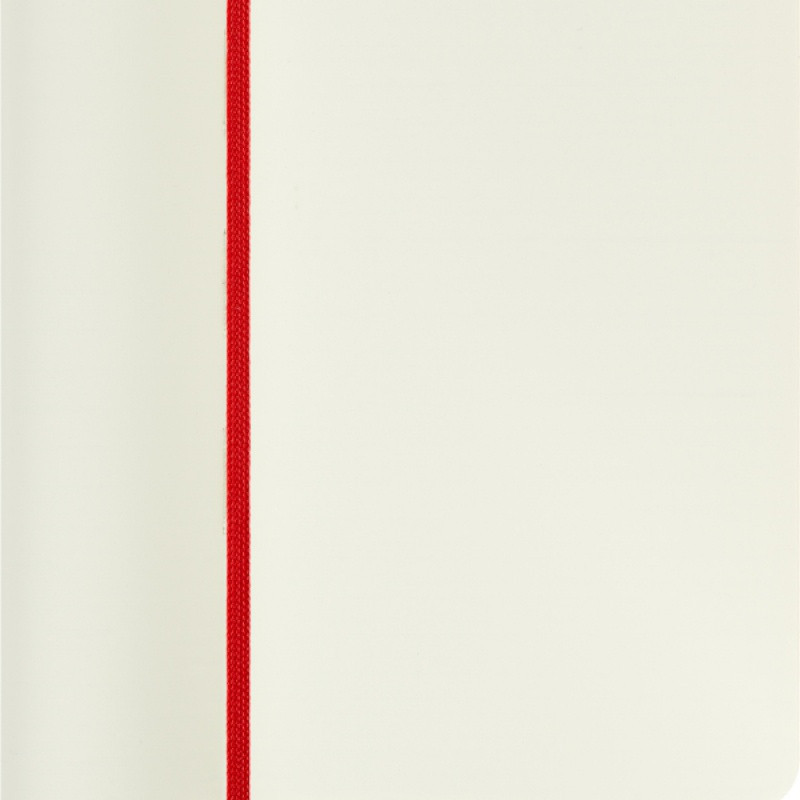 Notes MOLESKINE Classic P (9x14cm) gładki, miękka oprawa, 192 strony, czerwony