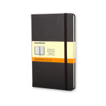 Notes MOLESKINE Classic P (9x14cm) w linie, twarda oprawa, 192 strony, czarny