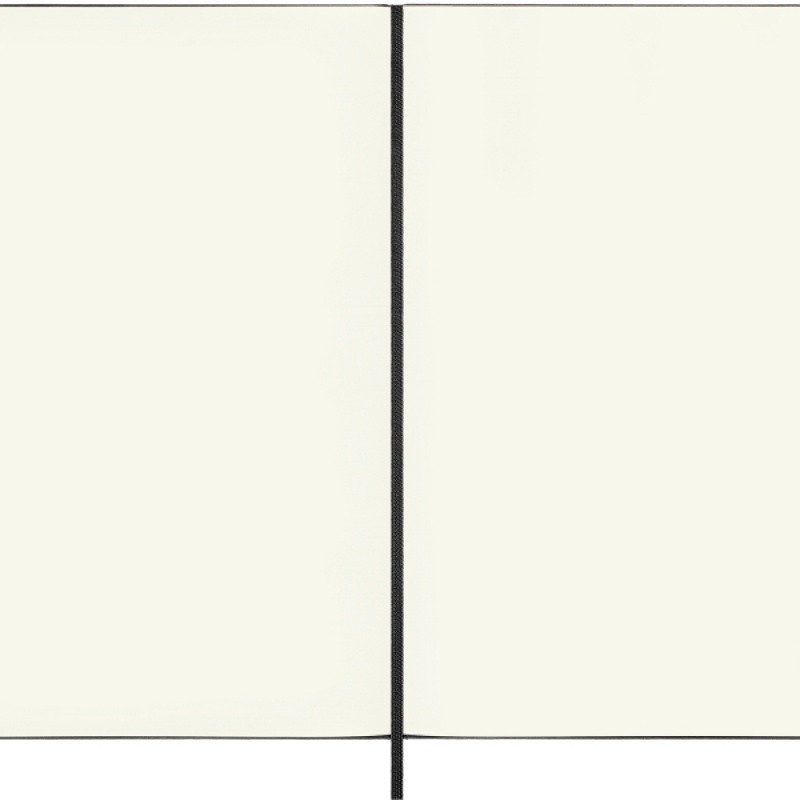 Notes MOLESKINE Classic XL (19x25cm) gładki, twarda oprawa, 192 strony, czarny