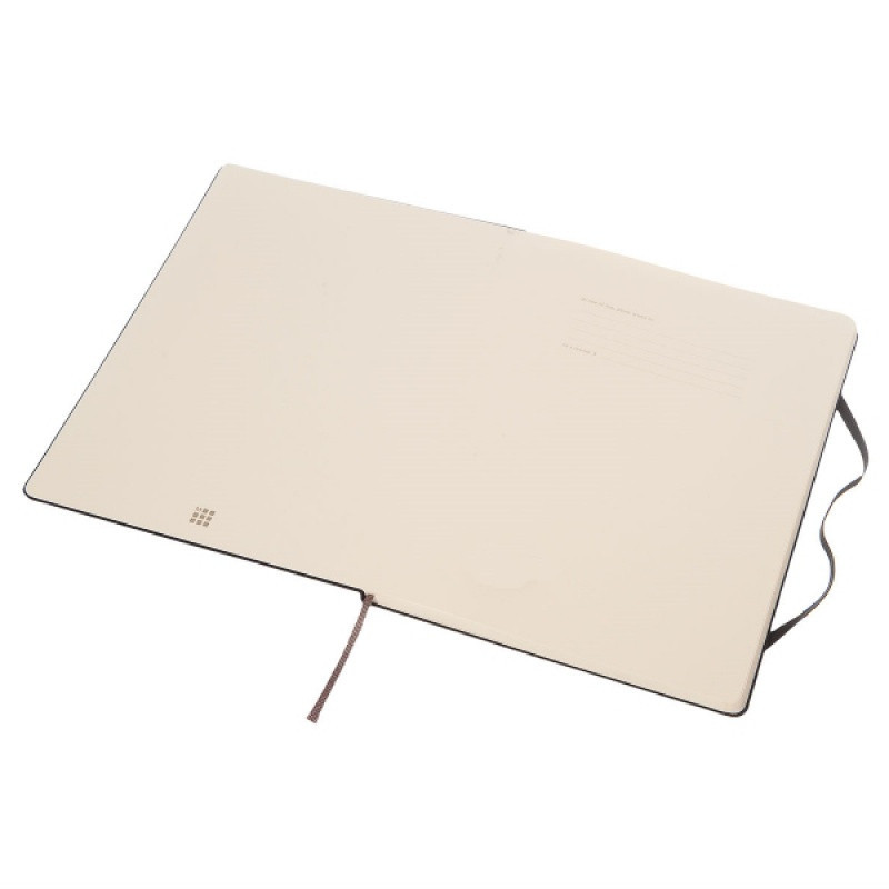 Notes MOLESKINE Classic XL (19x25cm) gładki, twarda oprawa, 192 strony, czarny