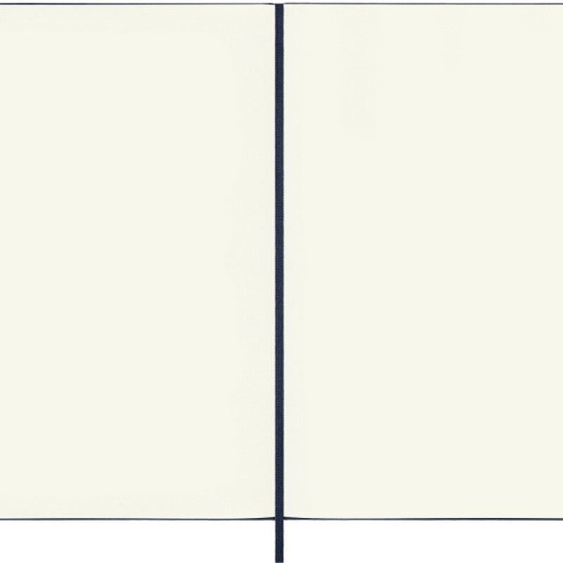 Notes MOLESKINE Classic XL (19x25cm) gładki, twarda oprawa, sapphire blue, 192 strony, niebieski