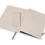 Notes MOLESKINE Classic XL (19x25cm) w kropki, miękka oprawa, 192 strony, czarny