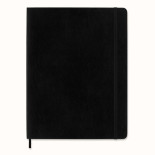 Notes MOLESKINE Classic XL (19x25cm) w linie, miękka oprawa, 192 strony, czarny
