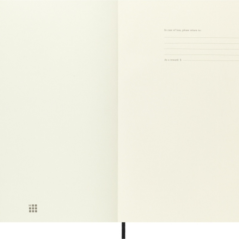 Notes MOLESKINE Classic XXL (21,6x27,9 cm) gładki, miękka oprawa, 192 strony, czarny