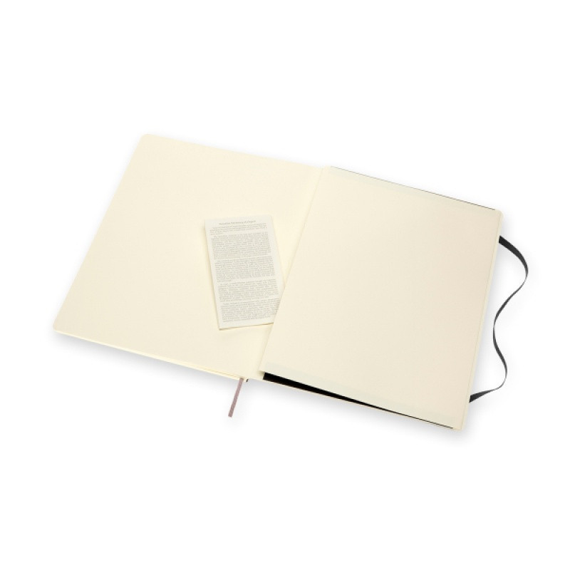 Notes MOLESKINE Classic XXL (21,6x27,9 cm) gładki, miękka oprawa, 192 strony, czarny