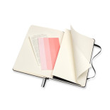 Notes MOLESKINE L (13x21cm) Art Bullet w kropki, twarda oprawa, 160 stron, czarny