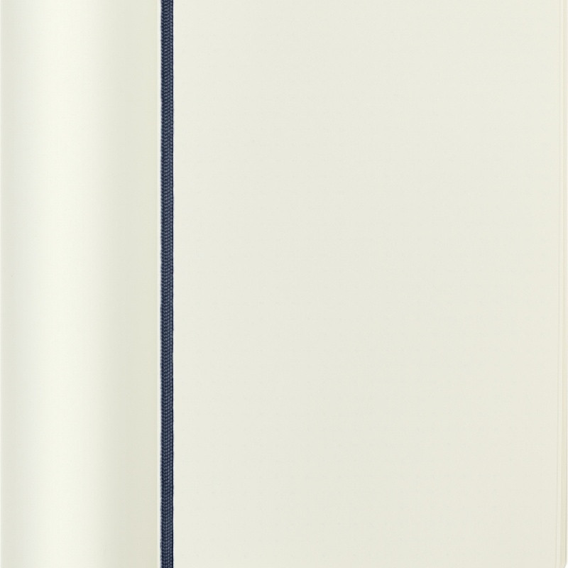 Notes MOLESKINE L (13x21cm) gładki, miękka oprawa, sapphire blue, 192 strony, niebieski