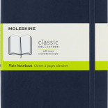 Notes MOLESKINE L (13x21cm) gładki, miękka oprawa, sapphire blue, 192 strony, niebieski