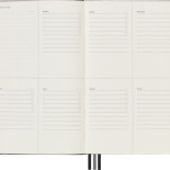 Notes MOLESKINE PRO Project Planner L (13x21 cm) twarda oprawa, czarny