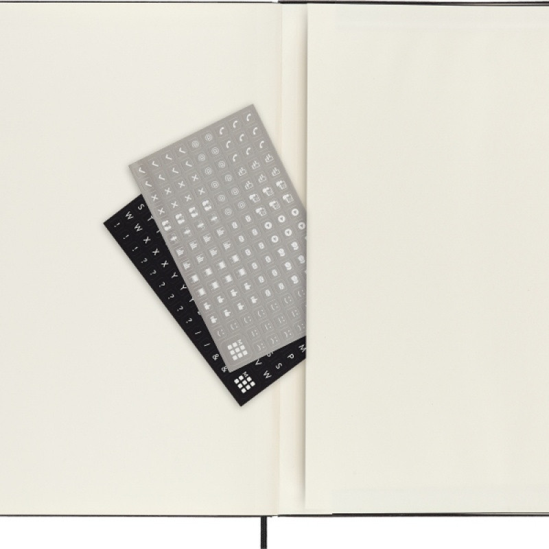 Notes MOLESKINE PROFESSIONAL A4 (21x29,7 cm), twarda oprawa, 192 strony, czarny