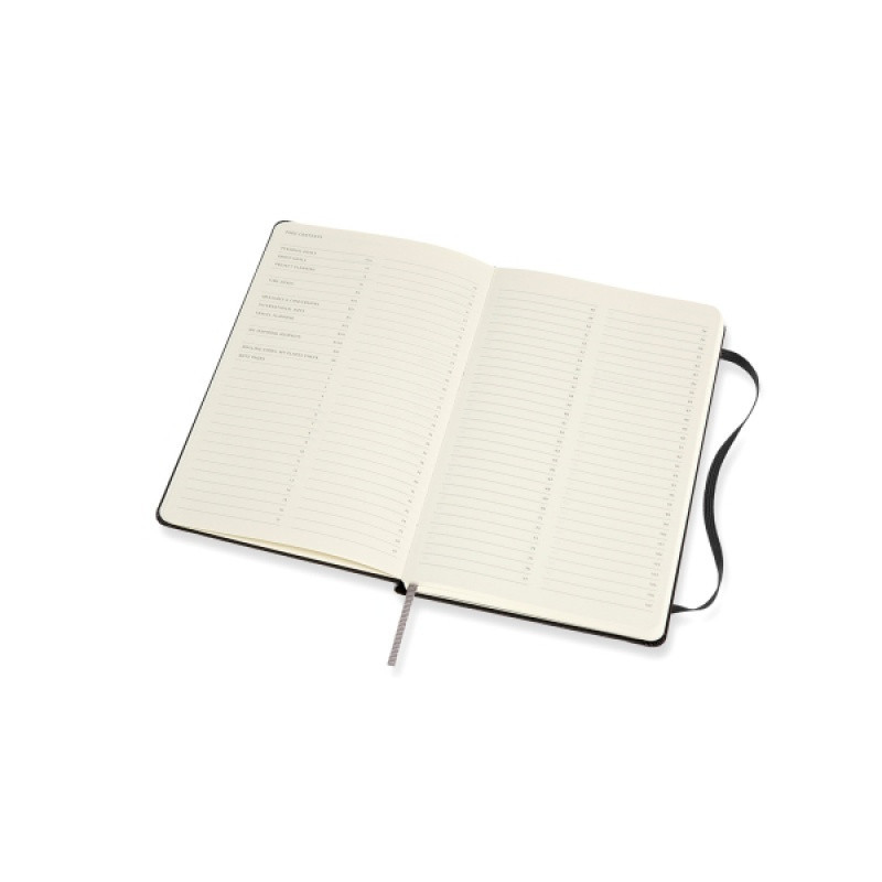 Notes MOLESKINE PROFESSIONAL L (13x21 cm), twarda oprawa, 240 stron, czarny