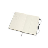 Notes MOLESKINE PROFESSIONAL L (13x21 cm), twarda oprawa, 240 stron, czarny
