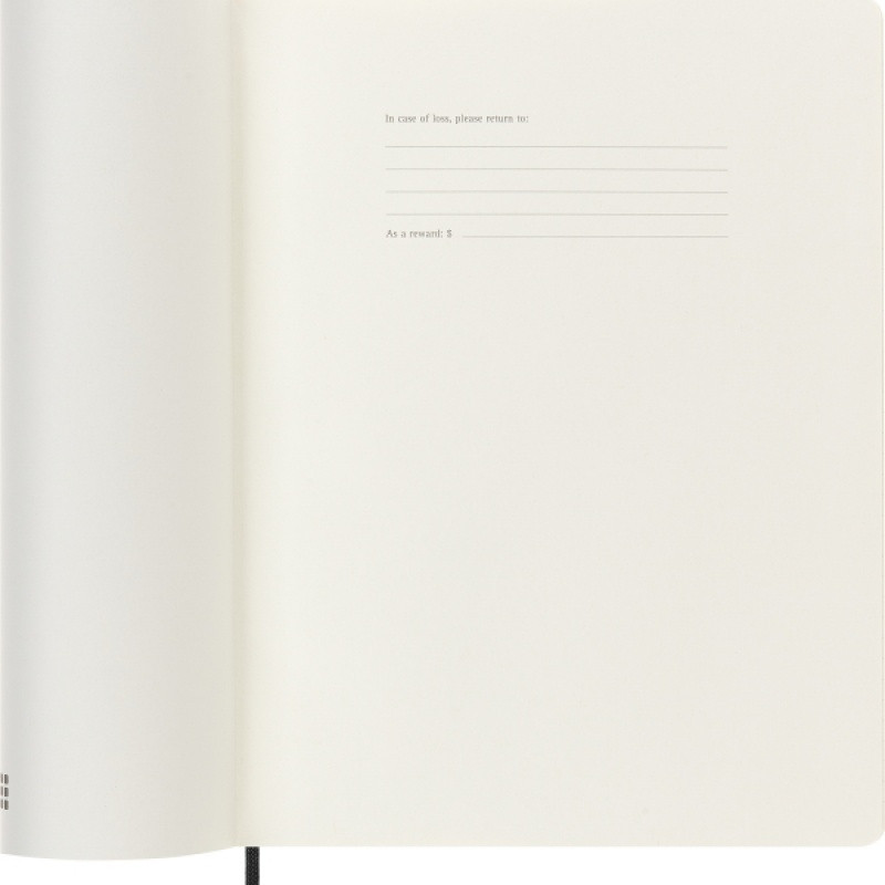 Notes MOLESKINE PROFESSIONAL XL (19x25 cm), miękka oprawa, 192 strony, czarny