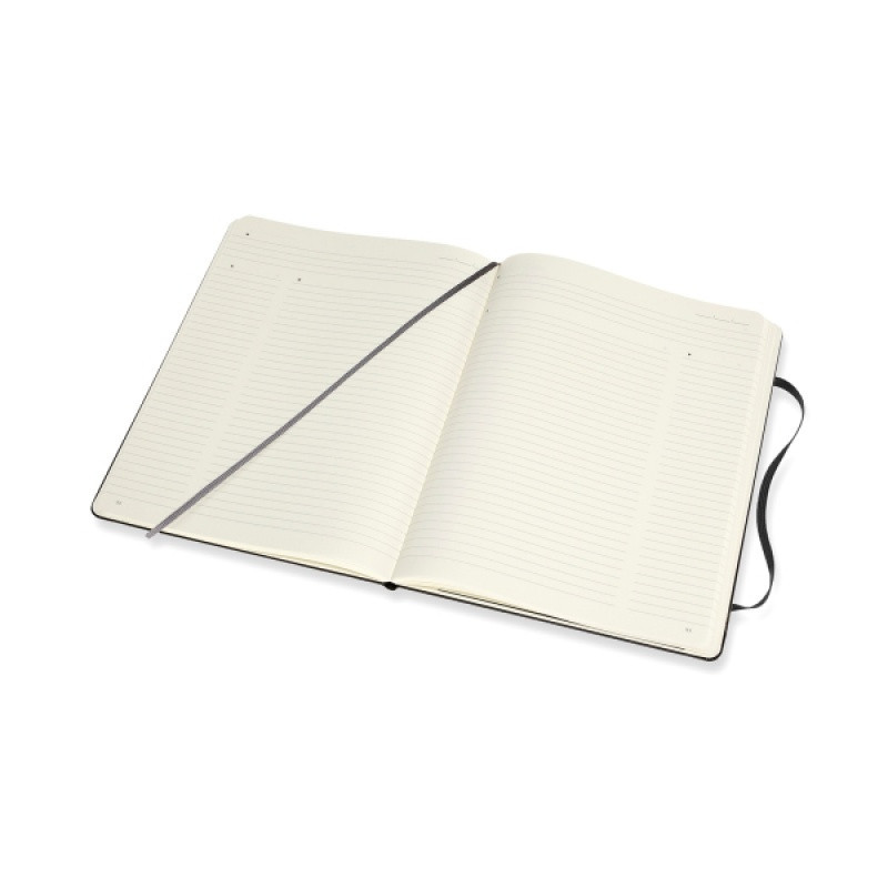 Notes MOLESKINE PROFESSIONAL XL (19x25 cm), twarda oprawa, 192 strony, czarny