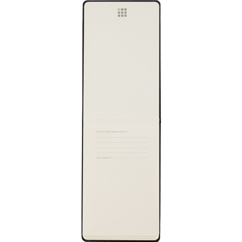 Notes MOLESKINE Reporter P (9x14cm) w linie, twarda oprawa, 192 strony, czarny