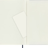 Notes MOLESKINE XL (19x25cm) gładki, miękka oprawa, sapphire blue, 192 strony, niebieski