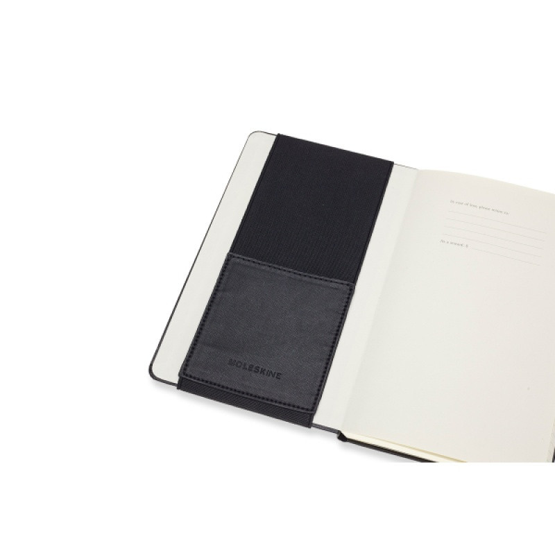 Opaska na notes MOLESKINE Classic L, czarna