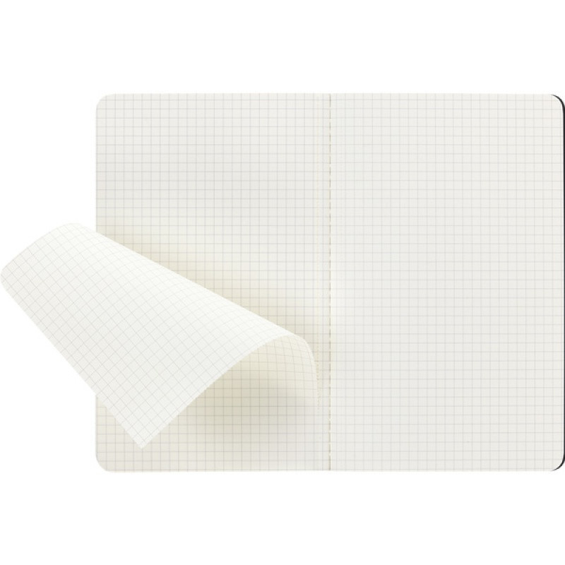 Zestaw 3 Zeszytów MOLESKINE Cahier Journals L (13x21cm) w kratkę, 80 strony, czarny