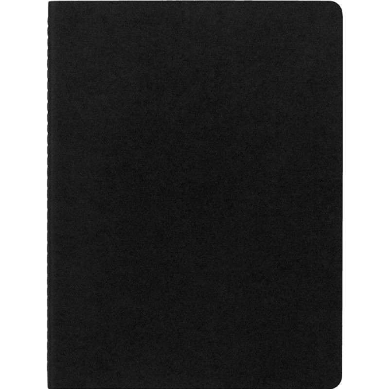 Zestaw 3 Zeszytów MOLESKINE Cahier Journals XL (19x25cm) w linie, 120 stron, czarny