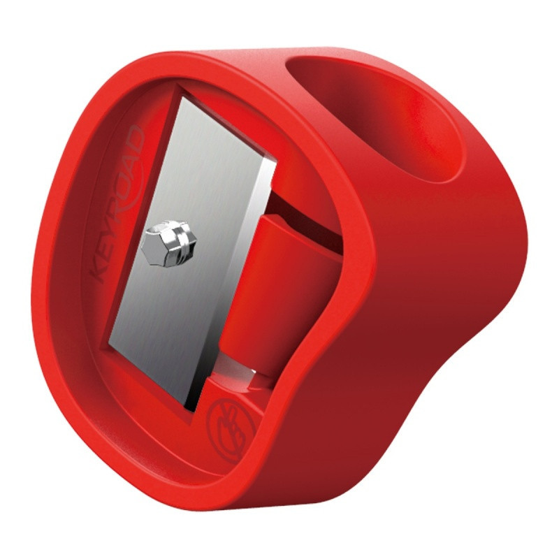 Kredki świecowe KEYROAD, Colorix 3 in 1, Jumbo, z temperówką, 6 szt., zawieszka