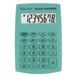 Kalkulator kieszonkowy VECTOR KAV VC-210III, 8- cyfrowy ,64x98,5mm, jasnozielony