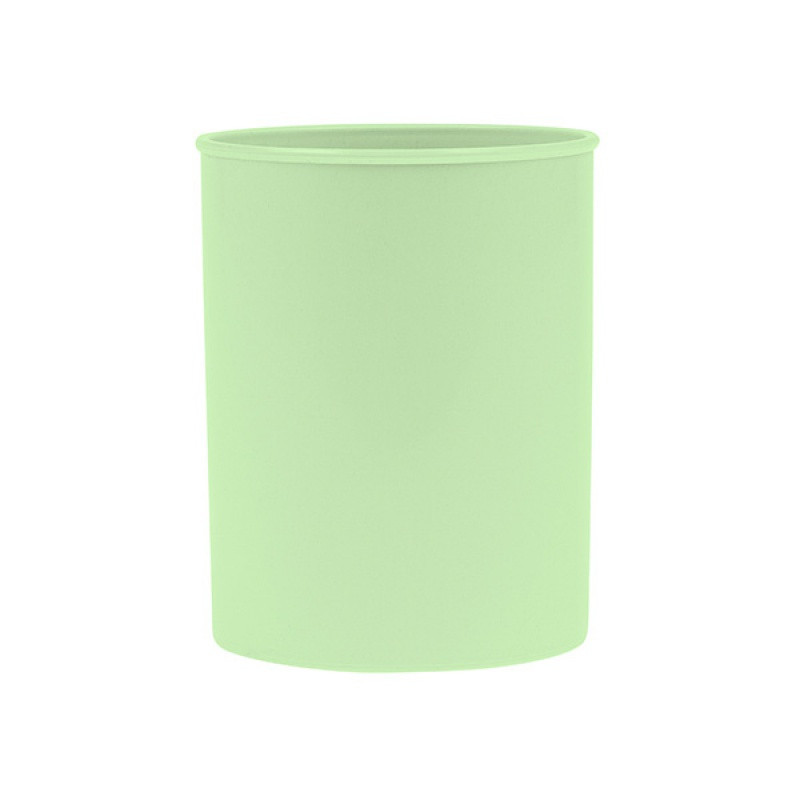 Pojemnik na długopisy DONAU LIFE, pastel, 95x75mm, okrągły, zielony