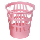 Kosz na śmieci DONAU LIFE, ażurowy, 12l, pastel, różowy