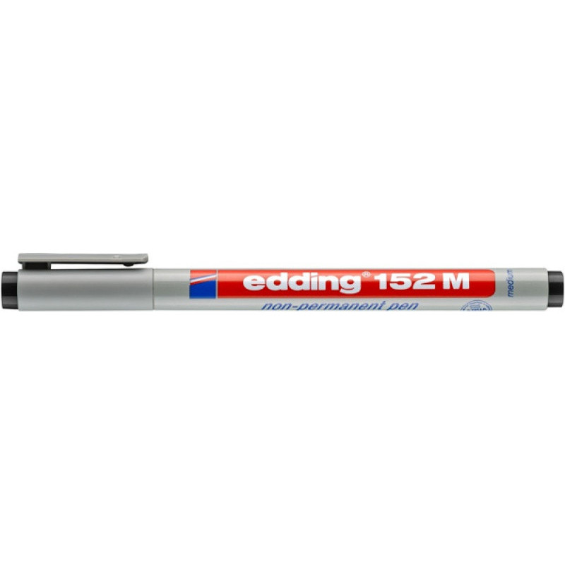 Foliopis zmywalny e-152 M EDDING, 1mm, czarny