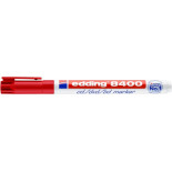 Marker do płyt cd/dvd/bd e-8400 EDDING, 0,5-1mm, czerwony