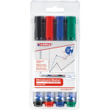 Marker do tablic A8 e-360/4 EDDING, 4 szt., mix kolorów