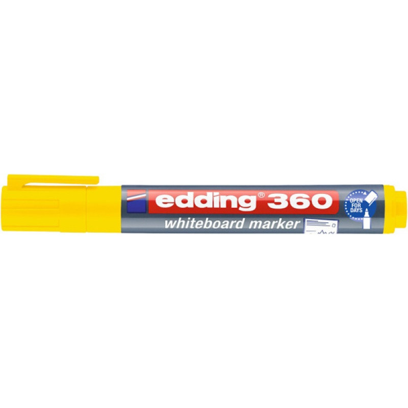 Marker do tablic e-360 EDDING, 1,5-3mm, żółty