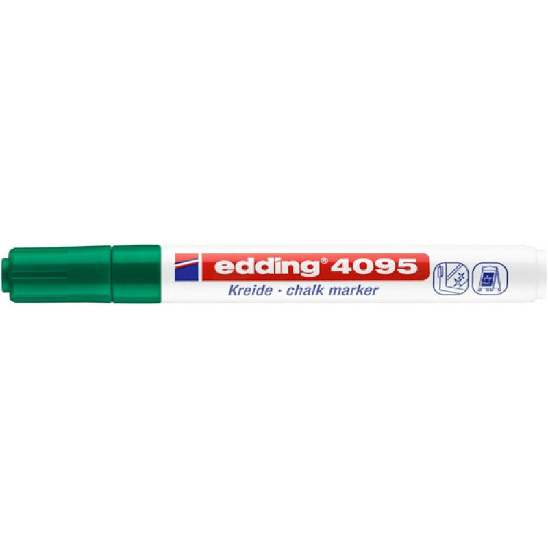 marker kredowy e-4095 EDDING, 2-3mm, zielony