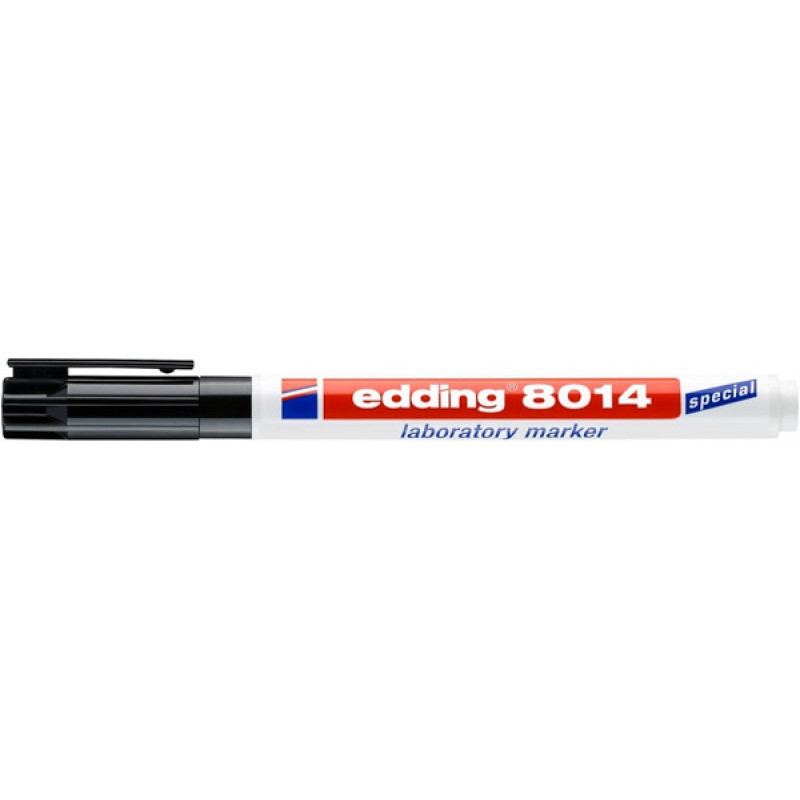 Marker laboratoryjny e-8014 EDDING, 1mm, czarny