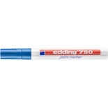 Marker olejowy e-750 EDDING, 2-4 mm, niebieski