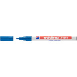 Marker olejowy e-751 EDDING, 1-2mm, niebieski