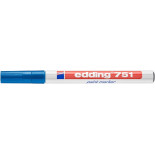 Marker olejowy e-751 EDDING, 1-2mm, niebieski
