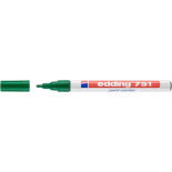 Marker olejowy e-751 EDDING, 1-2mm, zielony